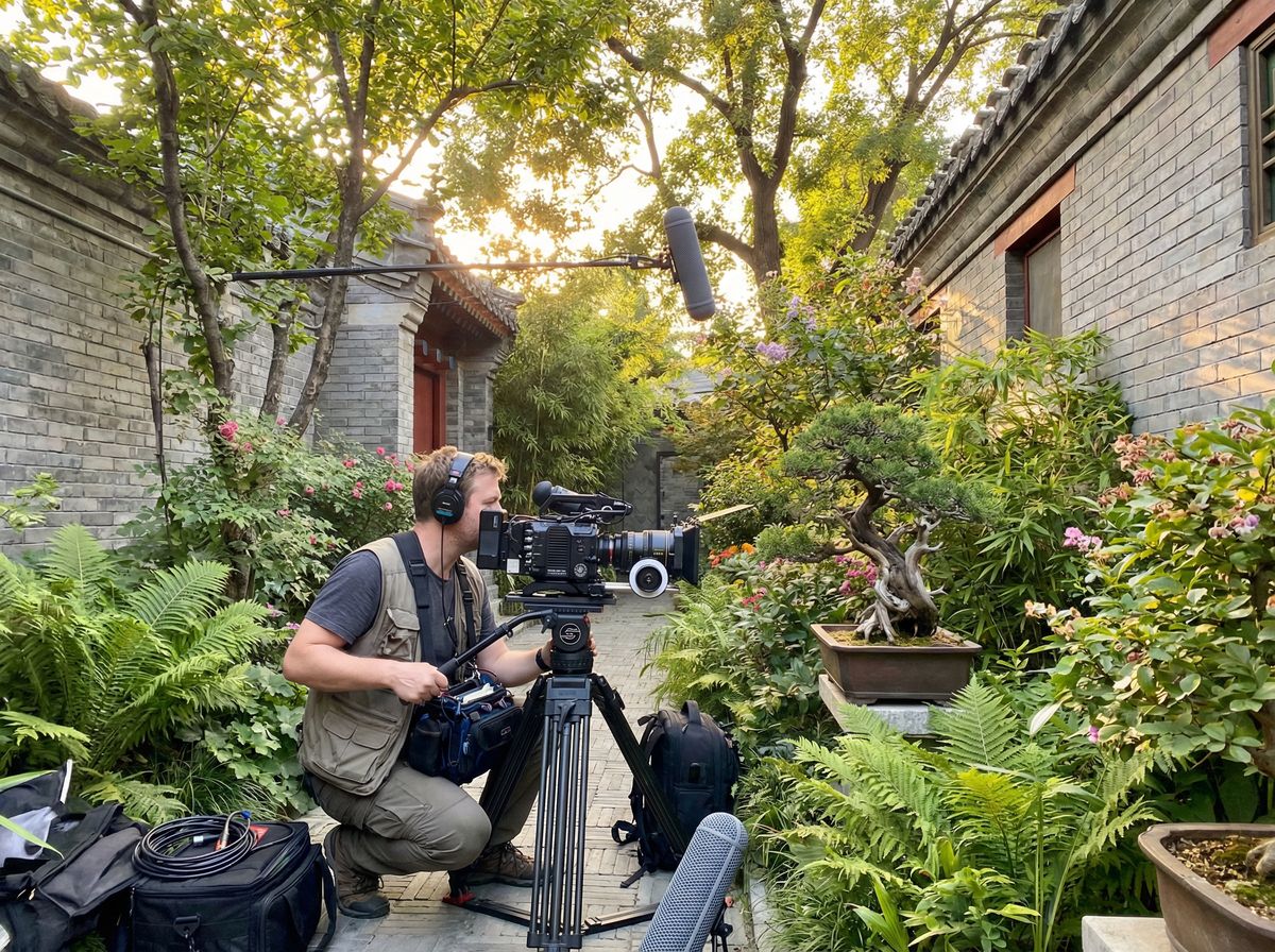 网红主播视频 - 植物视频拍摄幕后花絮